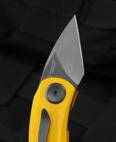 Bestech Knives Tulip Folding Knife 1.5" 14C28N Steel Blade Yellow G10 Handle KG38F -Bestech Knives - Survivor Hand Precision Knives & Outdoor Gear Store