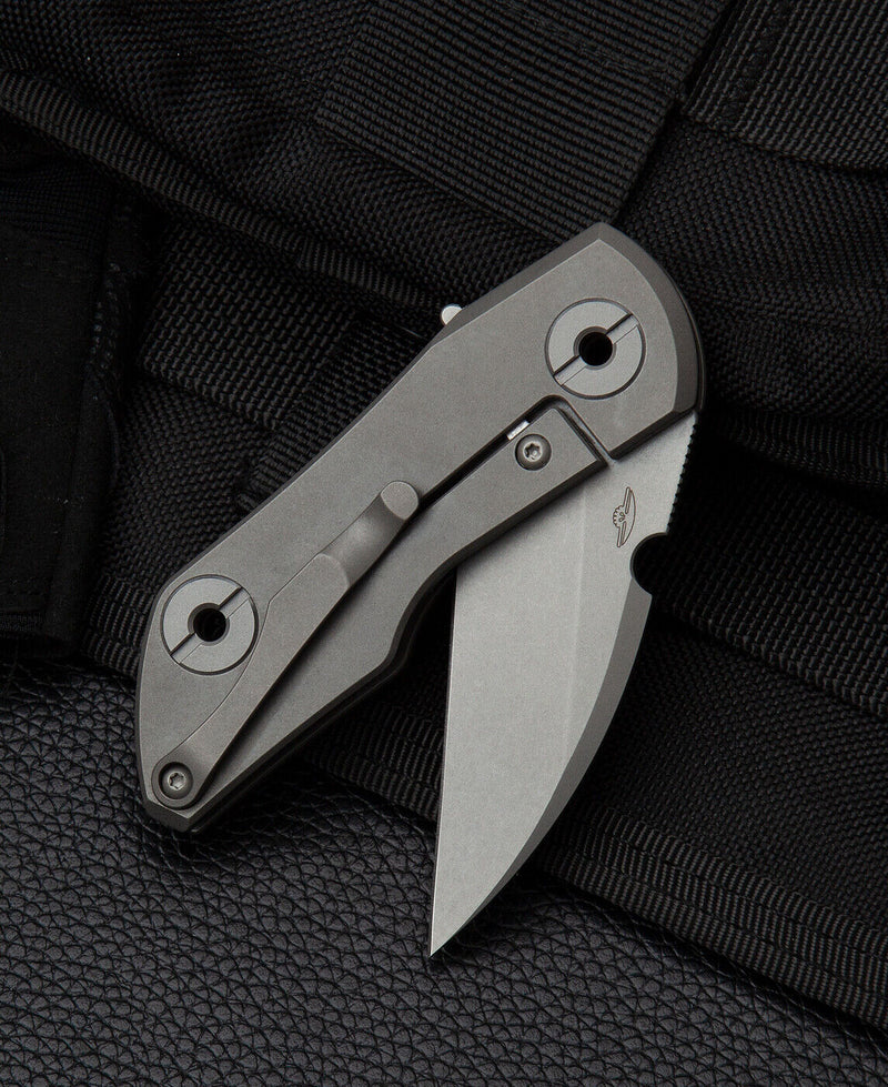 Bestech Knives 2500 Delta Folding Knife 2.5" S35VN Steel Blade Titanium Handle KT2006B -Bestech Knives - Survivor Hand Precision Knives & Outdoor Gear Store