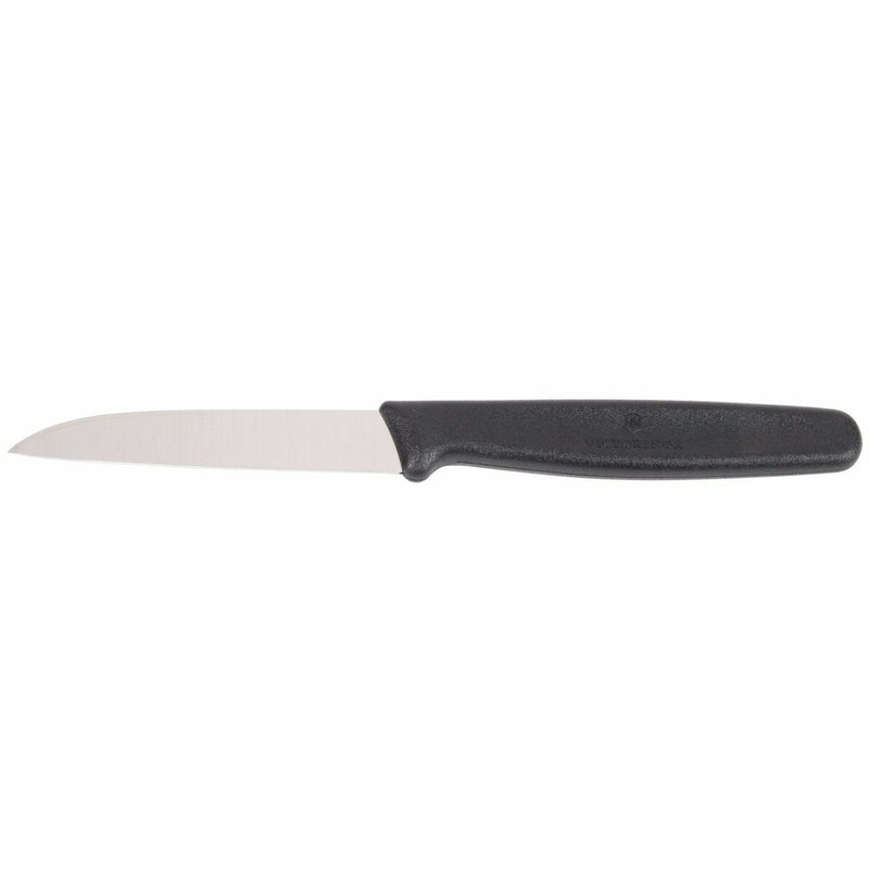 Victorinox Sheepsfoot Kitchen Knife 3.25" Stainless Steel Blade Black Nylon Handle 50403S -Victorinox - Survivor Hand Precision Knives & Outdoor Gear Store