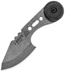 TOPS 3 Bros Neck Fixed Knife 2" 1095HC Steel Blade Black Canvas Micarta Handle 3BR01 -TOPS - Survivor Hand Precision Knives & Outdoor Gear Store