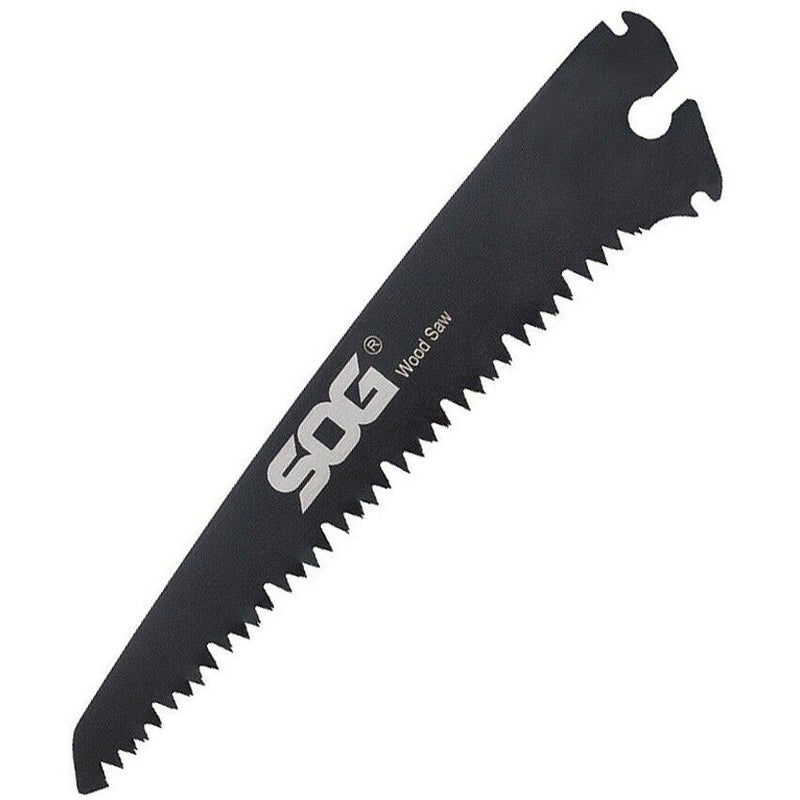 SOG Saw Folding Knife 8.25" High Carbon Steel Blade Black TPR Handle SOGF10NCP -SOG - Survivor Hand Precision Knives & Outdoor Gear Store