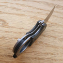 Fox Mini-Ka Linerlock Folding Knife 1" 420 Steel Hawkbill Blade Black FRN Handle 535 -Fox - Survivor Hand Precision Knives & Outdoor Gear Store