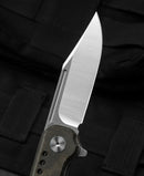 Bestech Knives Syntax Liner Folding Knife 2.88" 154CM Steel Blade Green Micarta Handle KG41E -Bestech Knives - Survivor Hand Precision Knives & Outdoor Gear Store