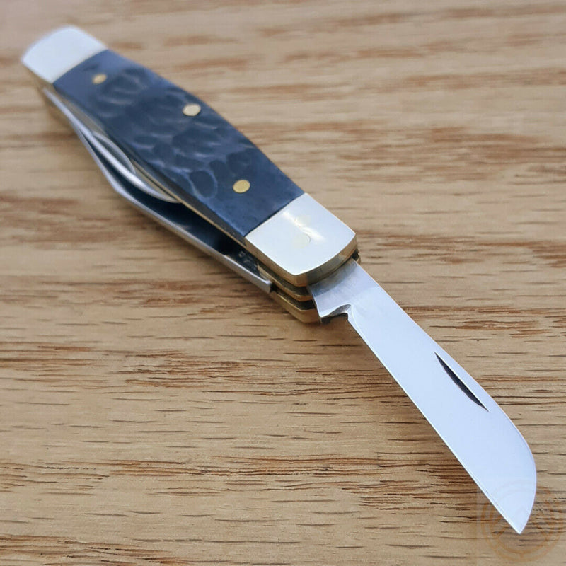 Frost Cutlery Baby Diamond Pocket Knife Stainless Steel Blades Blue Jigged Bone Handle 14632BJB -Frost Cutlery - Survivor Hand Precision Knives & Outdoor Gear Store
