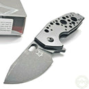 Fox Suru Framelock Folding Knife 2.25" N690 Steel Blade Black Aluminum Handle 526ALB -Fox - Survivor Hand Precision Knives & Outdoor Gear Store