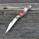 Frost Cutlery Peanut Pocket Knife Stainless Steel Blades Mother Of Pearl Handle HS107RBW -Frost Cutlery - Survivor Hand Precision Knives & Outdoor Gear Store