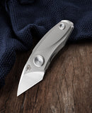 Bestech Knives Tulip Frame Folding Knife 1.25" Bohler M390 Steel Blade Gray Titanium Handle KT1913A -Bestech Knives - Survivor Hand Precision Knives & Outdoor Gear Store