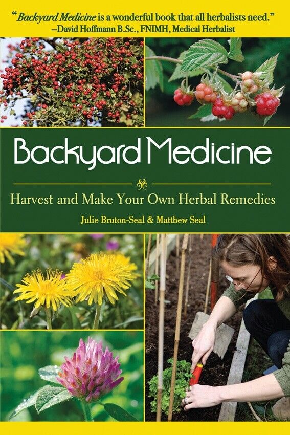 Backyard Medicine Book Harvest D.I.Y. Herbal Remedies With 300 Color Photos Health 253 -Books - Survivor Hand Precision Knives & Outdoor Gear Store