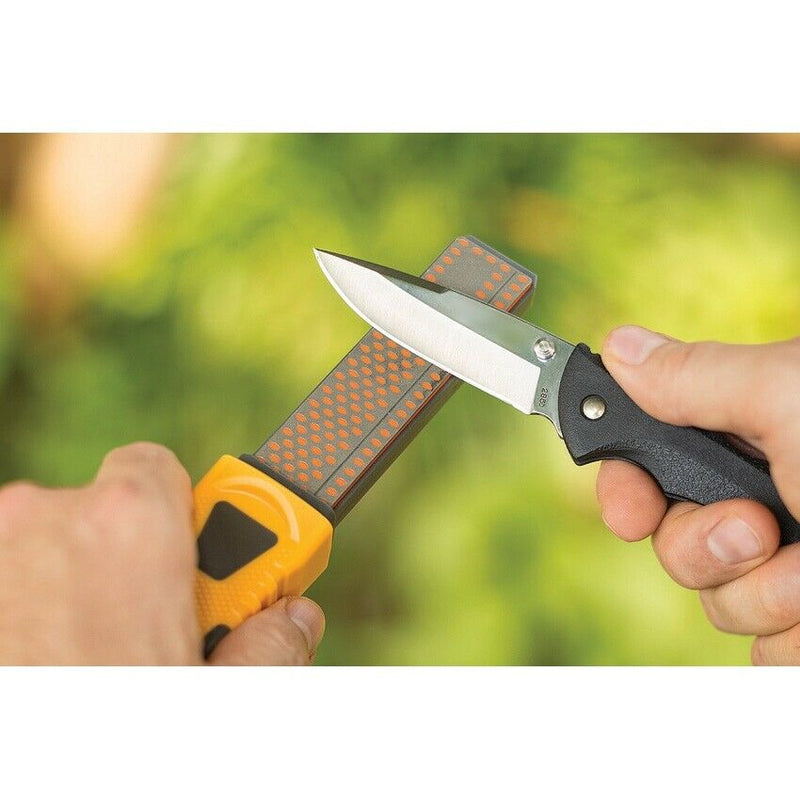 Smith's Sharpeners Diamond Combo Bench Stone Coarse and Fine Grit Faster Sharpen 108 -Smith´s Sharpeners - Survivor Hand Precision Knives & Outdoor Gear Store