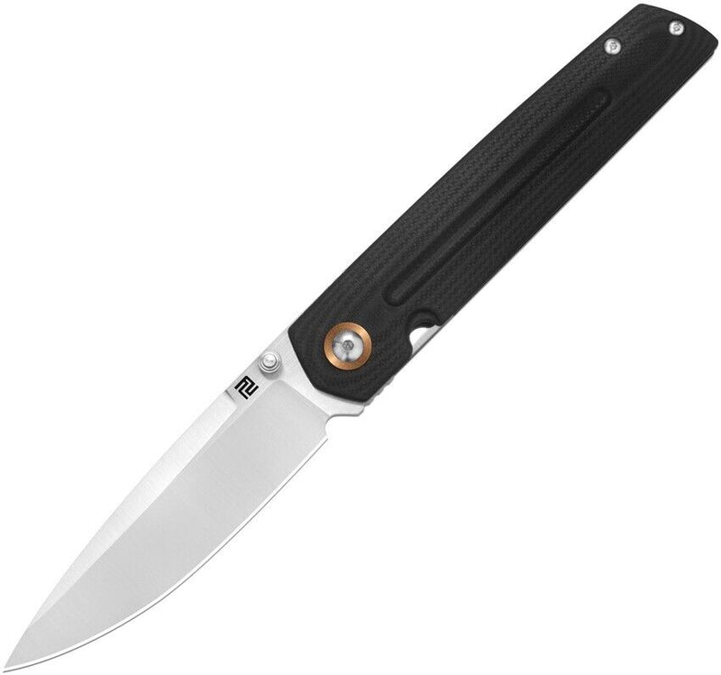 Artisan Sirius Folding Knife 3.54" AR-RPM9 Steel Drop Point Blade Black G10 Handle Z1849PBK -Artisan - Survivor Hand Precision Knives & Outdoor Gear Store