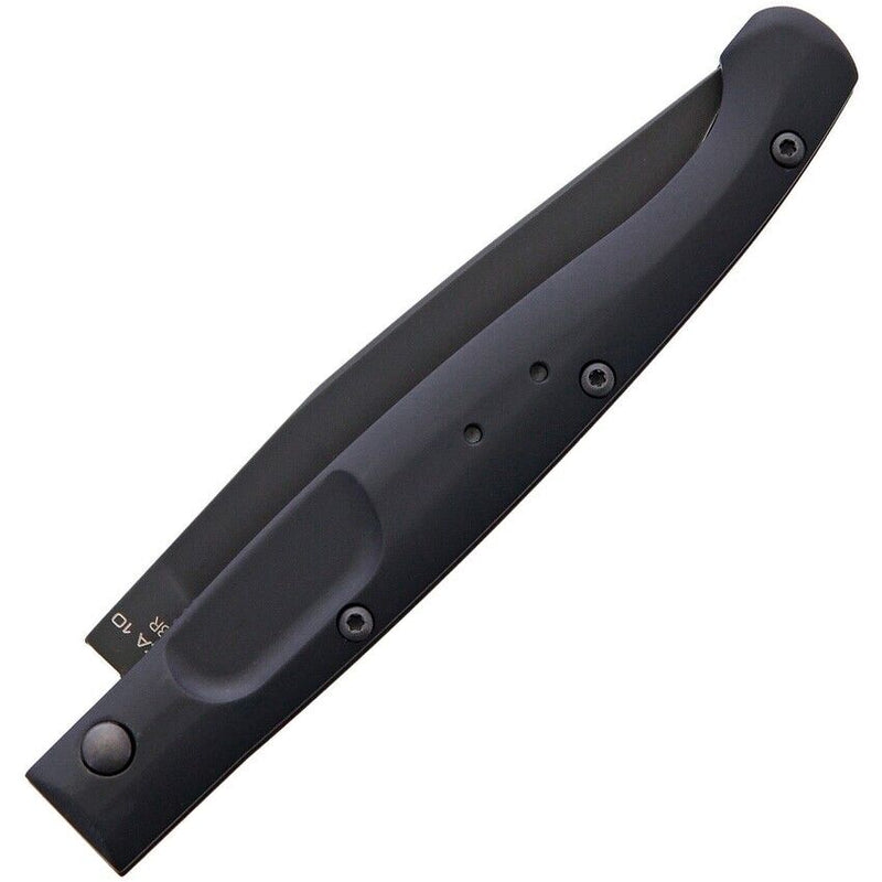 Extrema Ratio Resolza 10 Folding Knife 4" N690 Steel Blade Black Aluminum Handle 0168BLK -Extrema Ratio - Survivor Hand Precision Knives & Outdoor Gear Store