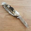 Rough Ryder Canoe Pocket Knife 440 Steel Spear And Pen Blades Imitation Stag Handle 2359 -Rough Ryder - Survivor Hand Precision Knives & Outdoor Gear Store