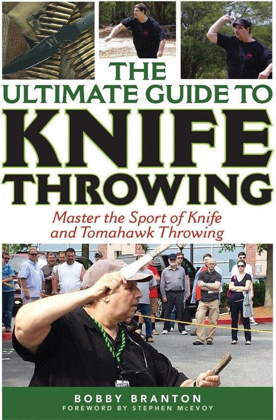 The Ultimate Guide To Knife / Tomahawk Throwing Book Photos Easy Step-By-Step 337 -Books - Survivor Hand Precision Knives & Outdoor Gear Store