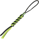 We Knife Co Paracord Lanyard Black And Green Braided With Anodized Titanium Bead A01A -We Knife Co - Survivor Hand Precision Knives & Outdoor Gear Store