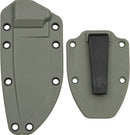 ESEE Model 3 Sheath With Boot Clip Foliage Green Molded Plastic Construction 40FGC -ESEE - Survivor Hand Precision Knives & Outdoor Gear Store