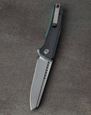 Bestech Knives Slyther Liner Folding Knife 3.63" 14C28N Sandvik Steel Blade Black And Green G10 Handle G51D -Bestech Knives - Survivor Hand Precision Knives & Outdoor Gear Store