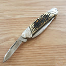 Rough Ryder Canoe Pocket Knife 440 Steel Spear And Pen Blades Imitation Stag Handle 2359 -Rough Ryder - Survivor Hand Precision Knives & Outdoor Gear Store