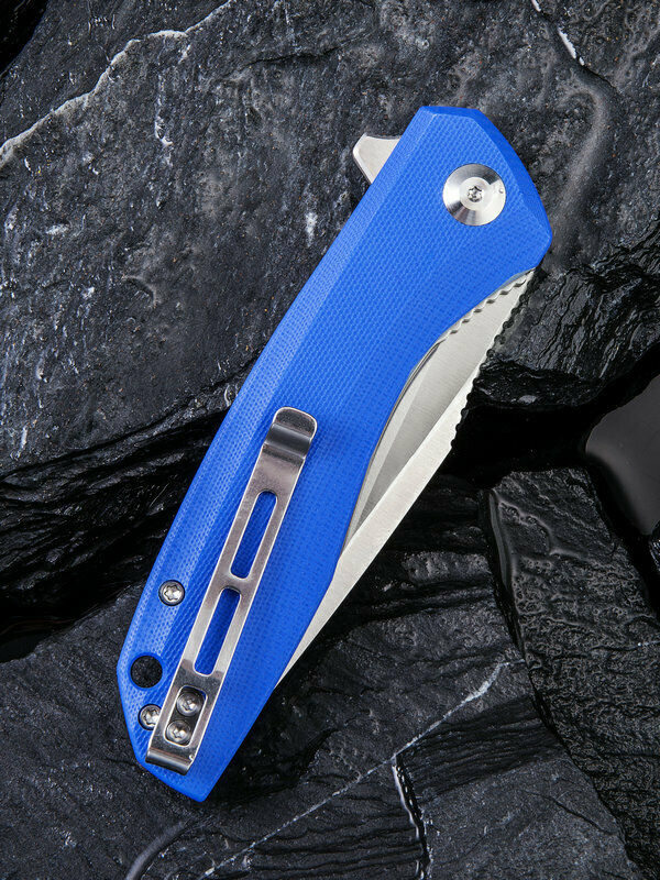 Civivi Baklash Linerlock Folding Knife 3.5" 9Cr18MoV Steel Blade Blue G10 Handle C801F -Civivi - Survivor Hand Precision Knives & Outdoor Gear Store