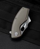 Bestech Knives Lizard Liner Folding Knife 2.5" D2 Tool Steel Blade Beige G-10 Handle KG39C -Bestech Knives - Survivor Hand Precision Knives & Outdoor Gear Store