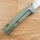 QSP Knife Penguin Linerlock Folding Knife 3" 154CM Steel Blade Titanium Handle 130X -QSP Knife - Survivor Hand Precision Knives & Outdoor Gear Store