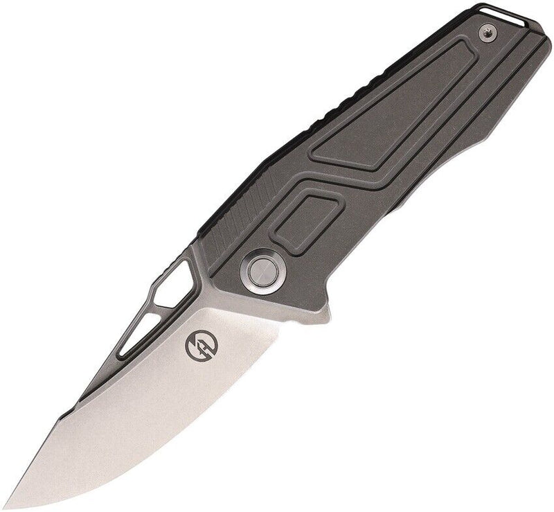 Maxace Panzer Folding Knife 2.5" 14C28N Steel Sandvik Blade Titanium Handle XMPZ03 -Maxace - Survivor Hand Precision Knives & Outdoor Gear Store