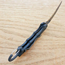 Fox Rescue Karambit Linerlock Folding Knife 2.63" N690 Steel Blade G10 Handle 599RS -Fox - Survivor Hand Precision Knives & Outdoor Gear Store