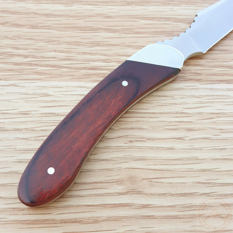 Bear & Son Caper Fixed Knife 2.5" 440 Steel Clip Point Blade Rosewood Handle 2009R -Bear & Son - Survivor Hand Precision Knives & Outdoor Gear Store