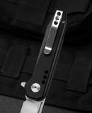 Bestech Knives Syntax Liner Folding Knife 2.88" 154CM Steel Blade Black G10 Handle KG41A -Bestech Knives - Survivor Hand Precision Knives & Outdoor Gear Store