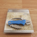 Myerchin Sailors Tool Liner Folding Knife Stainless Steel Blade Blue Aluminum Handle P300BL -Myerchin - Survivor Hand Precision Knives & Outdoor Gear Store