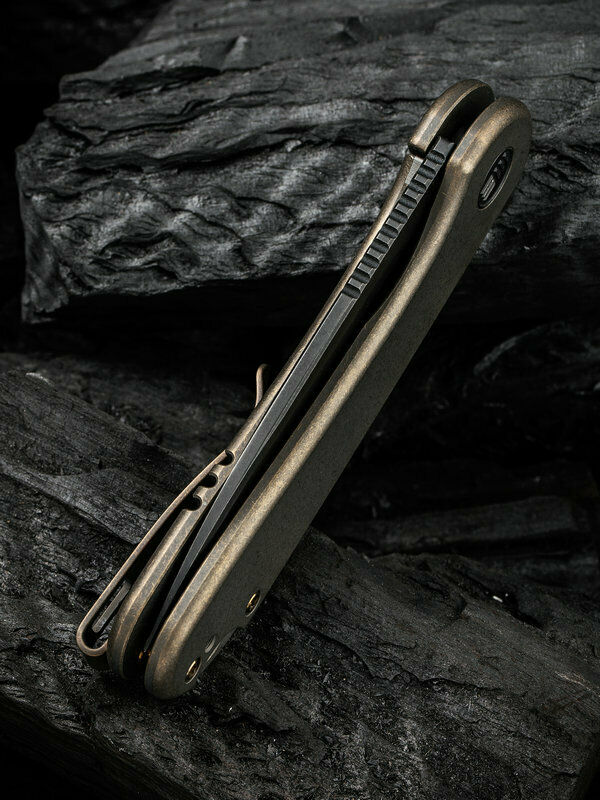 We Knife Co Elementum Folding Knife 3" CPM 20CV Steel Blade Titanium Handle 18062X4 -We Knife Co - Survivor Hand Precision Knives & Outdoor Gear Store