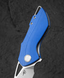 Bestech Knives Riverstone Linerlock Folding Knife 2.5" 154CM Steel Blade Blue G10 Handle KL03B -Bestech Knives - Survivor Hand Precision Knives & Outdoor Gear Store