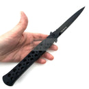 Cold Steel Ti-Lite Linerlock Folding Knife 6" S35VN Steel Blade Black G10 Handle 26C6 -Cold Steel - Survivor Hand Precision Knives & Outdoor Gear Store