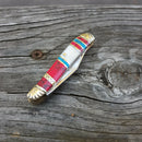 Frost Cutlery Peanut Pocket Knife Stainless Steel Blades Mother Of Pearl Handle HS107RBW -Frost Cutlery - Survivor Hand Precision Knives & Outdoor Gear Store