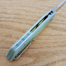 Bestech Knives Barracuda Liner Folding Knife 3.5" D2 Tool Steel Blade Jade G10 Handle G15D1 -Bestech Knives - Survivor Hand Precision Knives & Outdoor Gear Store