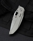 Bestech Knives Exploit Folding Knife 3.13" S35VN Steel Blade Gray Titanium Handle KT2005A -Bestech Knives - Survivor Hand Precision Knives & Outdoor Gear Store