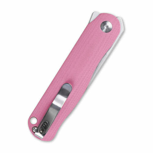 Kizer Cutlery Lätt Vind Mini Folding Knife 3" N690 Steel Blade Pink/White G10 Handle V3567N3 -Kizer Cutlery - Survivor Hand Precision Knives & Outdoor Gear Store