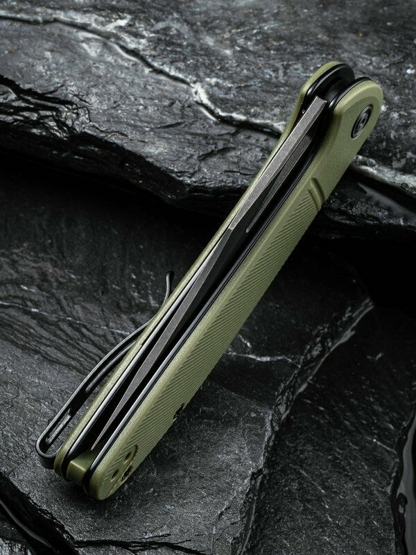 Civivi Ortis Linerlock Folding Knife 3.25" 9Cr18MoV Steel Blade Green FRN Handle C2013C -Civivi - Survivor Hand Precision Knives & Outdoor Gear Store