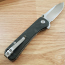 QSP Knife Hawk Folding Knife 3.25" CPM S35VN Steel Blade Carbon Fiber Handle 131C -QSP Knife - Survivor Hand Precision Knives & Outdoor Gear Store