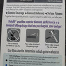 DMT Diamond Whetstone Extra Coarse Grit 220 Mesh Clear Handle Doubles As Sheath TFWX -DMT - Survivor Hand Precision Knives & Outdoor Gear Store