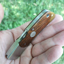 Fallkniven Tre Kronor Lockback Folding Knife 2.75" 3G Steel Blade Ironwood Handle NTK3IC -Fallkniven - Survivor Hand Precision Knives & Outdoor Gear Store