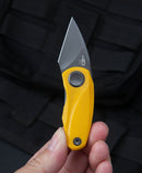 Bestech Knives Tulip Folding Knife 1.5" 14C28N Steel Blade Yellow G10 Handle KG38F -Bestech Knives - Survivor Hand Precision Knives & Outdoor Gear Store