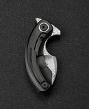 Bestech Knives STRELIT Folding Knife 2.13" Damascus Steel Blade Titanium Handle KT2103H -Bestech Knives - Survivor Hand Precision Knives & Outdoor Gear Store