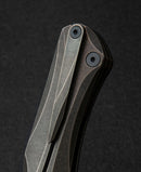 Bestech Knives THYRA Folding Knife 3.5" M390 Steel Blade Titanium/Carbon Fiber T2106C -Bestech Knives - Survivor Hand Precision Knives & Outdoor Gear Store