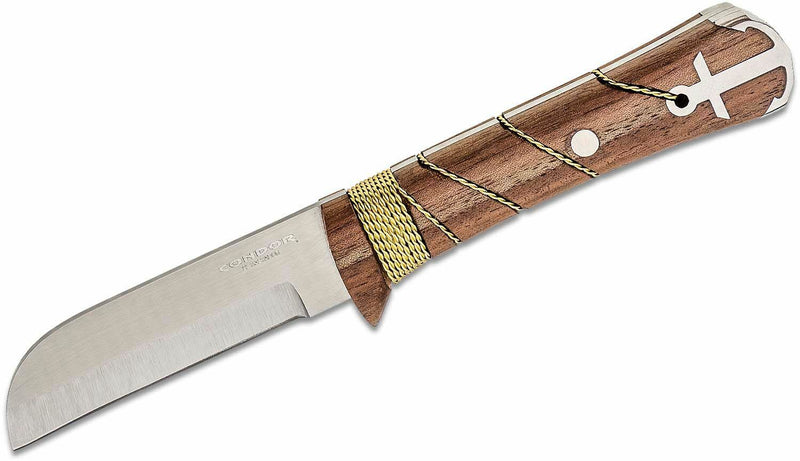 Condor Ocean Raider Fixed Knife 3.75" 440C Steel Blade Walnut Handle TK1173754C -Condor - Survivor Hand Precision Knives & Outdoor Gear Store