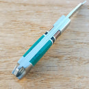 Rough Ryder Mini Folding Knife 1.38" Stainless Steel Blade Turquoise And Wood Handle 1473 -Rough Ryder - Survivor Hand Precision Knives & Outdoor Gear Store