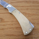 Rough Ryder Lockback Folding Knife Stainless Steel Blade White Smooth Bone Handle 135 -Rough Ryder - Survivor Hand Precision Knives & Outdoor Gear Store