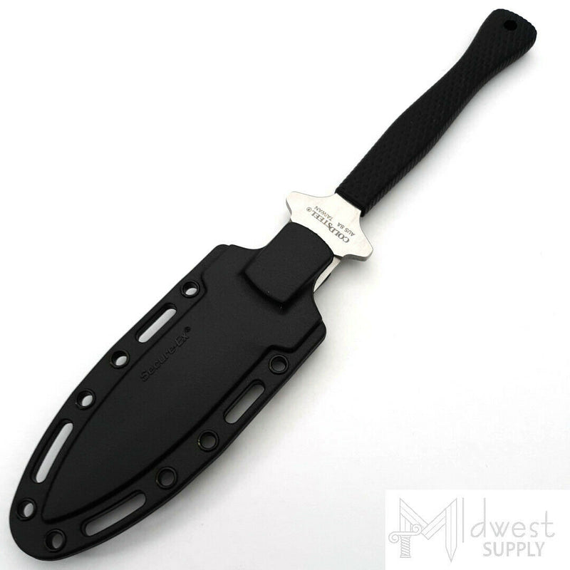 Cold Steel Hide Out Fixed Knife 3" AUS-8A Steel Blade Black Kray-Ex Handle 49NDE -Cold Steel - Survivor Hand Precision Knives & Outdoor Gear Store