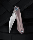 Bestech Knives Ivy Frame Folding Knife 3" S35VN Steel Blade Pink Titanium Handle KT2004C -Bestech Knives - Survivor Hand Precision Knives & Outdoor Gear Store