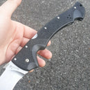 Cold Steel Rajah 2 Folding Knife 6" Stonewash AUS-10A Steel Blade Griv-Ex Handle 62JL -Cold Steel - Survivor Hand Precision Knives & Outdoor Gear Store