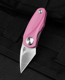 Bestech Knives Tulip Folding Knife 1.5" 14C28N Steel Blade Pink G10 Handle KG38E -Bestech Knives - Survivor Hand Precision Knives & Outdoor Gear Store